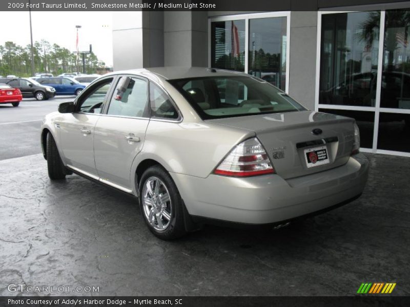 Smokestone Metallic / Medium Light Stone 2009 Ford Taurus Limited