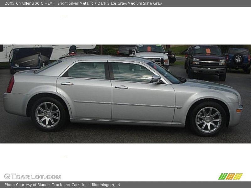 Bright Silver Metallic / Dark Slate Gray/Medium Slate Gray 2005 Chrysler 300 C HEMI