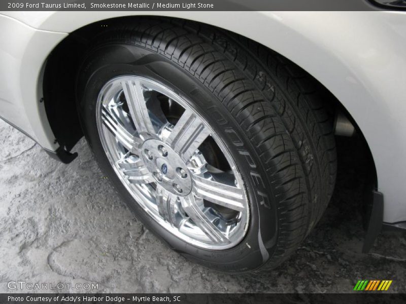 Smokestone Metallic / Medium Light Stone 2009 Ford Taurus Limited