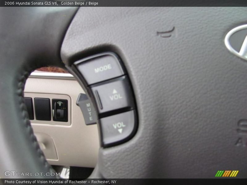 Golden Beige / Beige 2006 Hyundai Sonata GLS V6