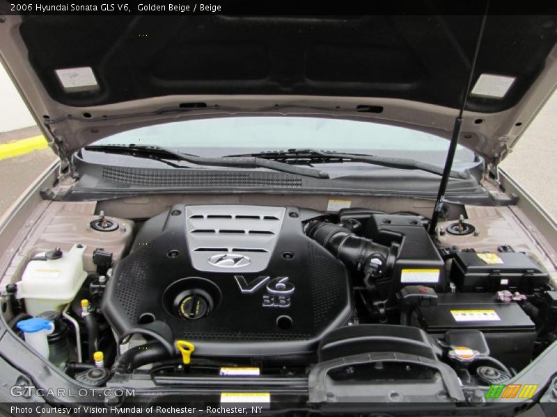 Golden Beige / Beige 2006 Hyundai Sonata GLS V6