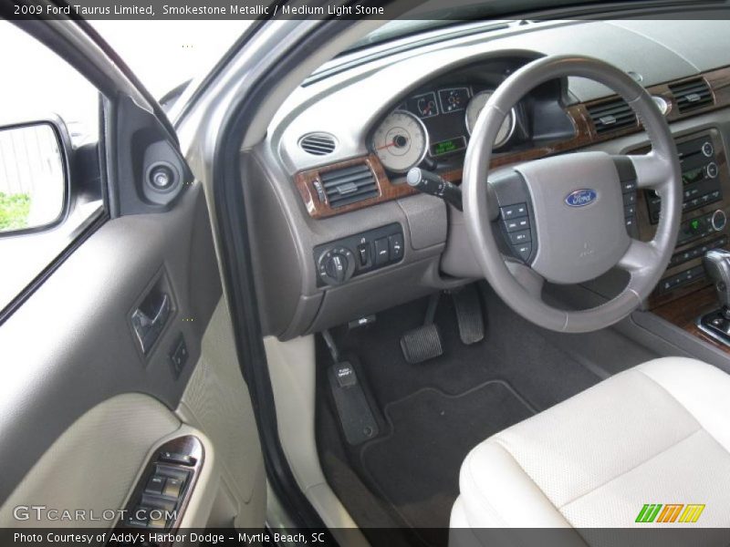 Smokestone Metallic / Medium Light Stone 2009 Ford Taurus Limited