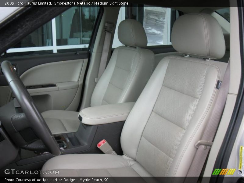 Smokestone Metallic / Medium Light Stone 2009 Ford Taurus Limited