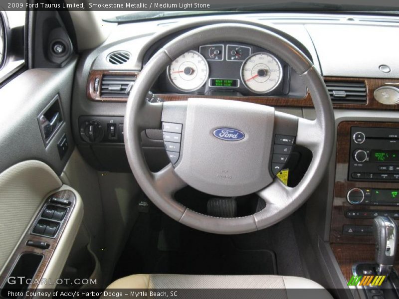 Smokestone Metallic / Medium Light Stone 2009 Ford Taurus Limited