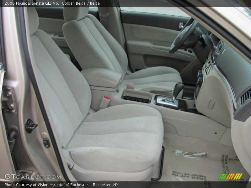 Golden Beige / Beige 2006 Hyundai Sonata GLS V6