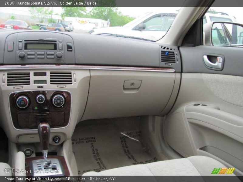 Golden Beige / Beige 2006 Hyundai Sonata GLS V6