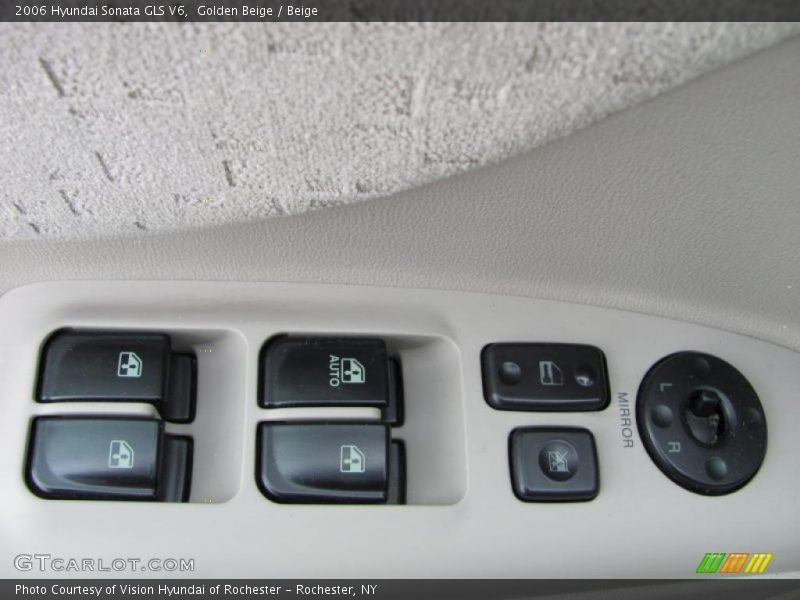 Golden Beige / Beige 2006 Hyundai Sonata GLS V6
