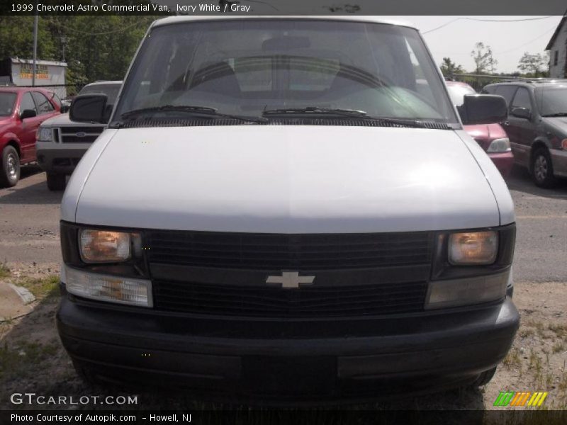 Ivory White / Gray 1999 Chevrolet Astro Commercial Van