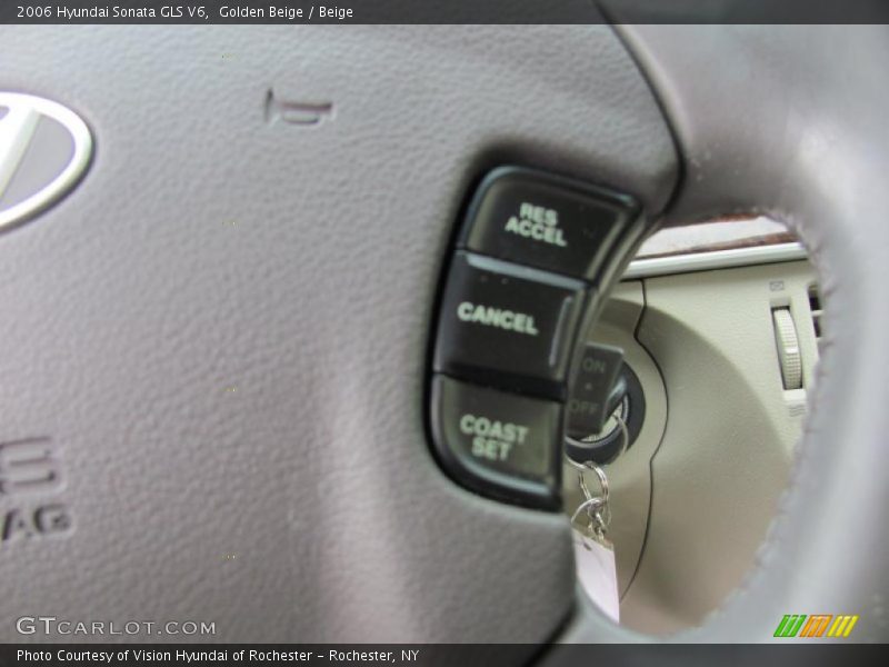 Golden Beige / Beige 2006 Hyundai Sonata GLS V6