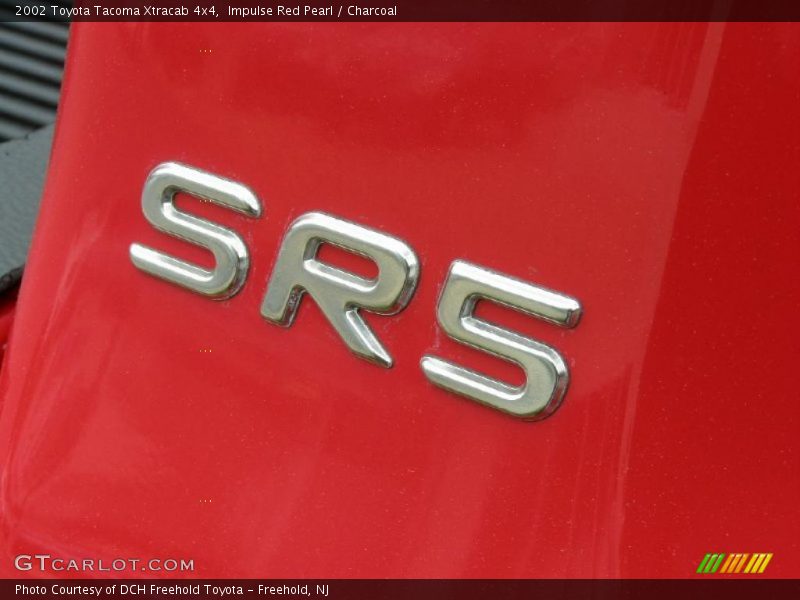 Impulse Red Pearl / Charcoal 2002 Toyota Tacoma Xtracab 4x4