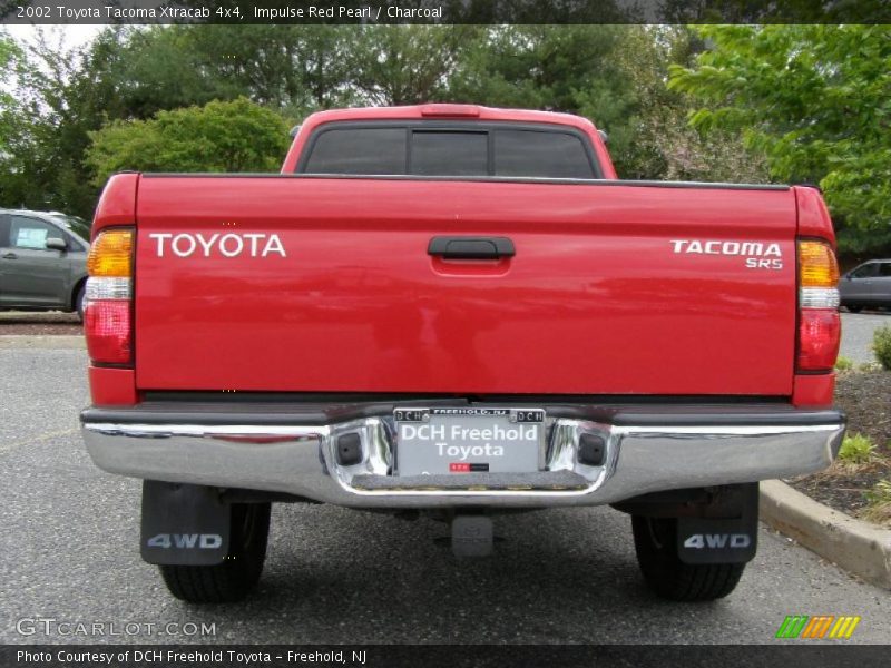 Impulse Red Pearl / Charcoal 2002 Toyota Tacoma Xtracab 4x4