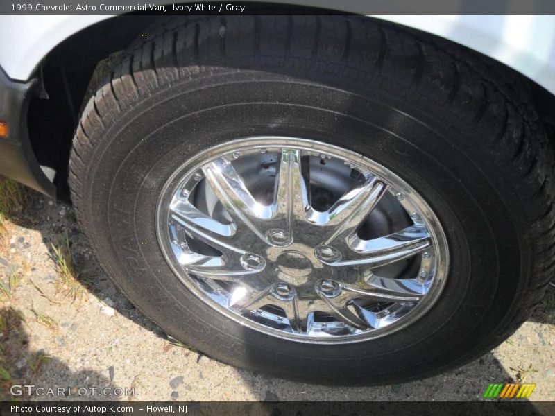 Ivory White / Gray 1999 Chevrolet Astro Commercial Van