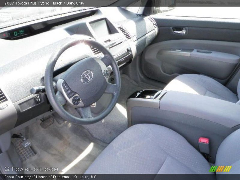 Black / Dark Gray 2007 Toyota Prius Hybrid