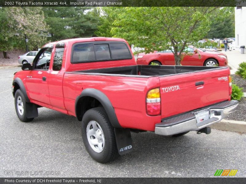 Impulse Red Pearl / Charcoal 2002 Toyota Tacoma Xtracab 4x4