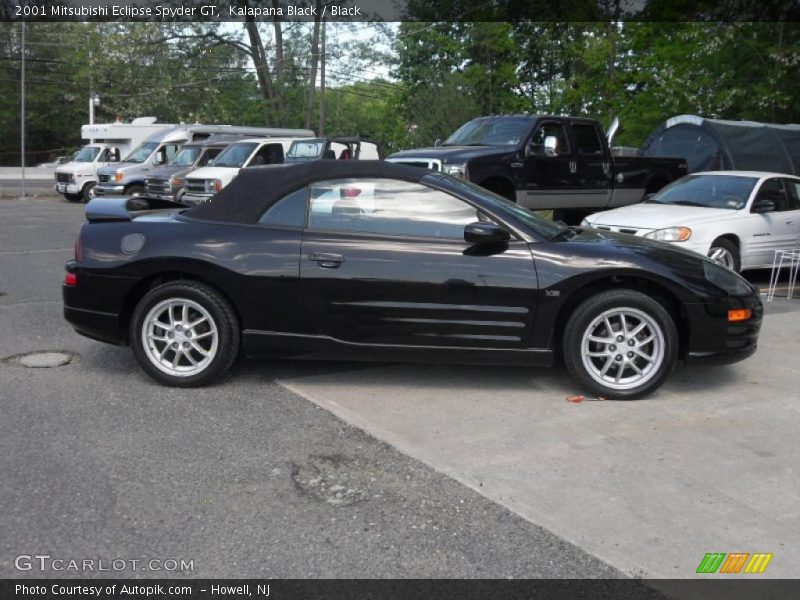 Kalapana Black / Black 2001 Mitsubishi Eclipse Spyder GT