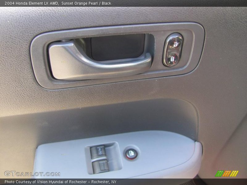 Sunset Orange Pearl / Black 2004 Honda Element LX AWD
