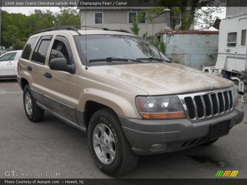Champagne Pearl / Camel 1999 Jeep Grand Cherokee Laredo 4x4