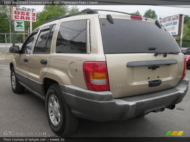Champagne Pearl / Camel 1999 Jeep Grand Cherokee Laredo 4x4