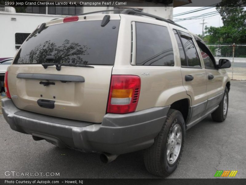 Champagne Pearl / Camel 1999 Jeep Grand Cherokee Laredo 4x4