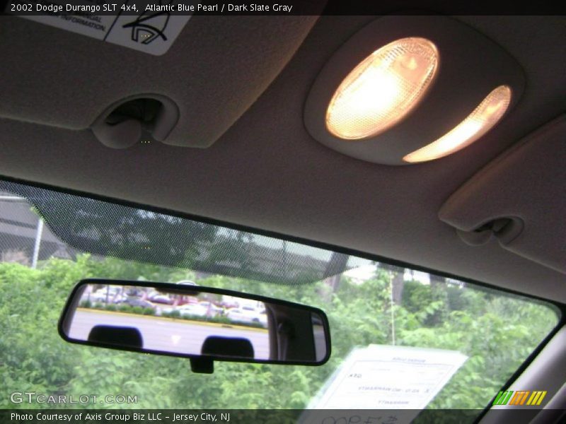 Atlantic Blue Pearl / Dark Slate Gray 2002 Dodge Durango SLT 4x4