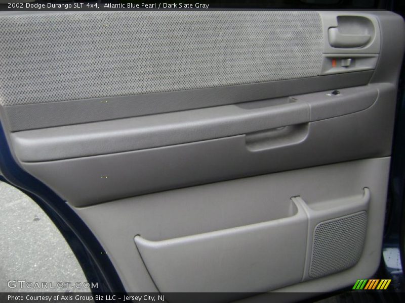 Atlantic Blue Pearl / Dark Slate Gray 2002 Dodge Durango SLT 4x4