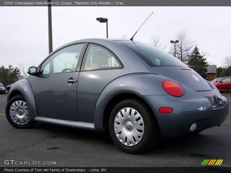 Platinum Grey Metallic / Grey 2005 Volkswagen New Beetle GL Coupe