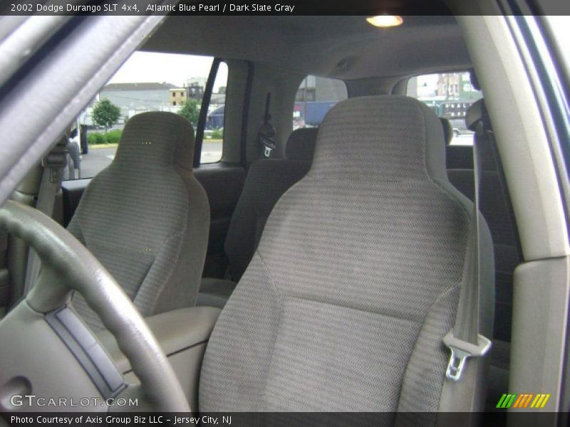 Atlantic Blue Pearl / Dark Slate Gray 2002 Dodge Durango SLT 4x4