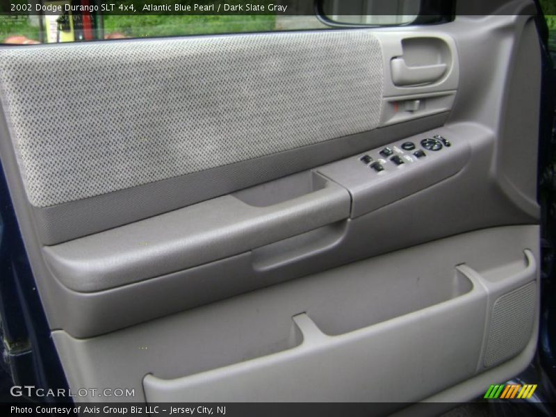 Atlantic Blue Pearl / Dark Slate Gray 2002 Dodge Durango SLT 4x4