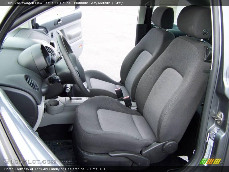 Platinum Grey Metallic / Grey 2005 Volkswagen New Beetle GL Coupe