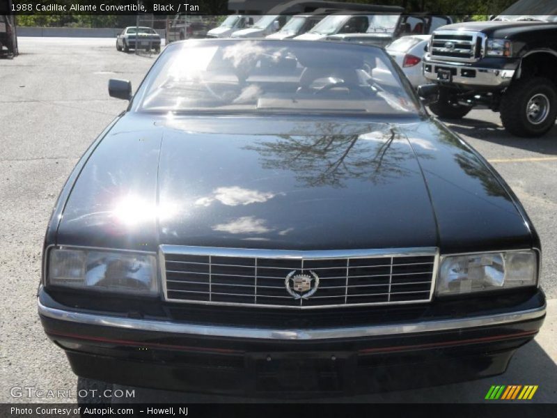 Black / Tan 1988 Cadillac Allante Convertible