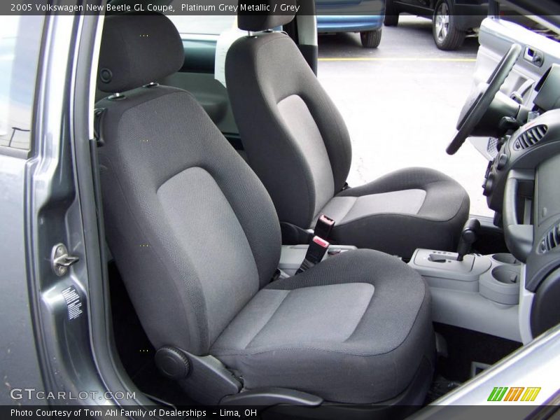 Platinum Grey Metallic / Grey 2005 Volkswagen New Beetle GL Coupe