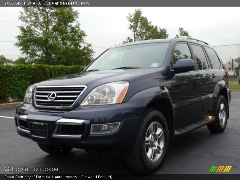 Blue Meridian Pearl / Ivory 2005 Lexus GX 470