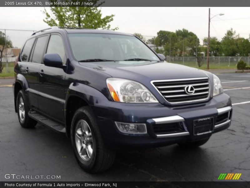 Blue Meridian Pearl / Ivory 2005 Lexus GX 470