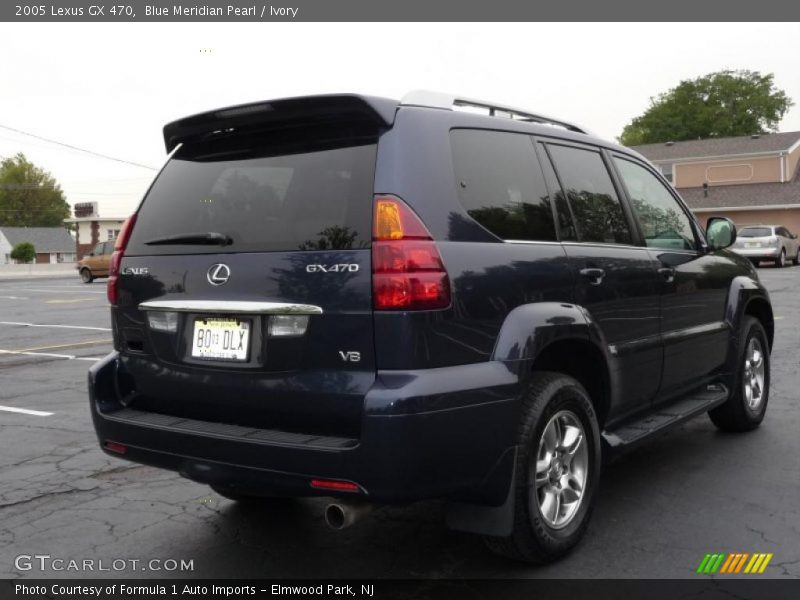 Blue Meridian Pearl / Ivory 2005 Lexus GX 470