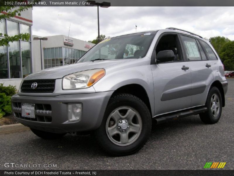 Titanium Metallic / Gray 2002 Toyota RAV4 4WD