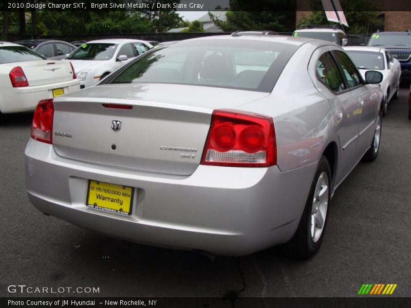 Bright Silver Metallic / Dark Slate Gray 2010 Dodge Charger SXT