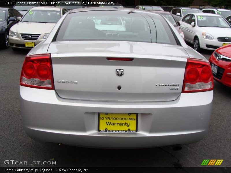 Bright Silver Metallic / Dark Slate Gray 2010 Dodge Charger SXT