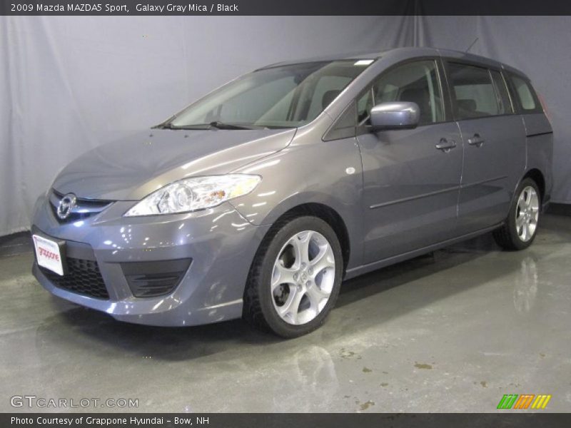 Galaxy Gray Mica / Black 2009 Mazda MAZDA5 Sport