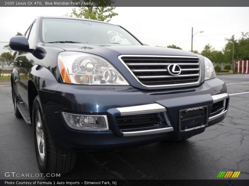 Blue Meridian Pearl / Ivory 2005 Lexus GX 470