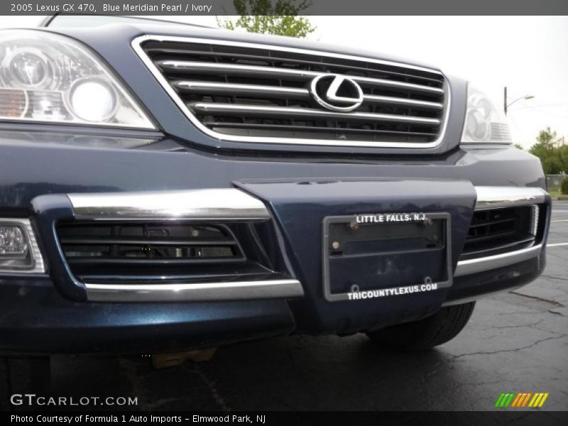 Blue Meridian Pearl / Ivory 2005 Lexus GX 470