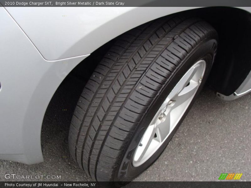 Bright Silver Metallic / Dark Slate Gray 2010 Dodge Charger SXT