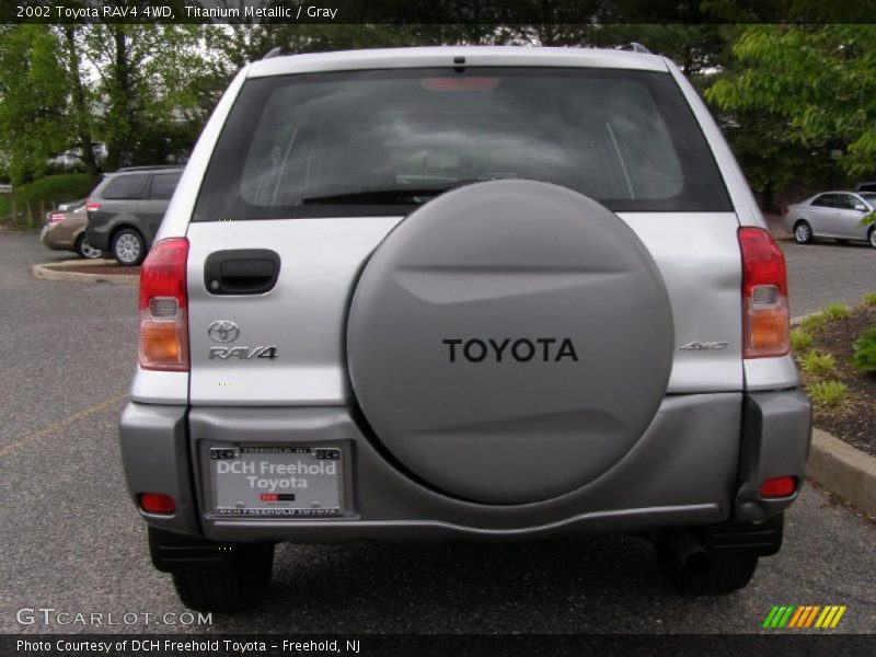 Titanium Metallic / Gray 2002 Toyota RAV4 4WD