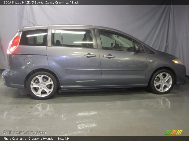 Galaxy Gray Mica / Black 2009 Mazda MAZDA5 Sport