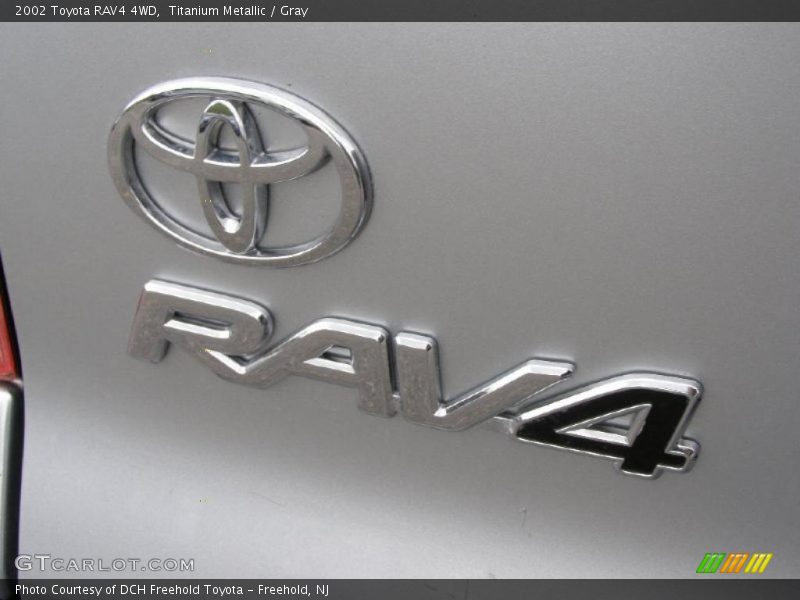 Titanium Metallic / Gray 2002 Toyota RAV4 4WD