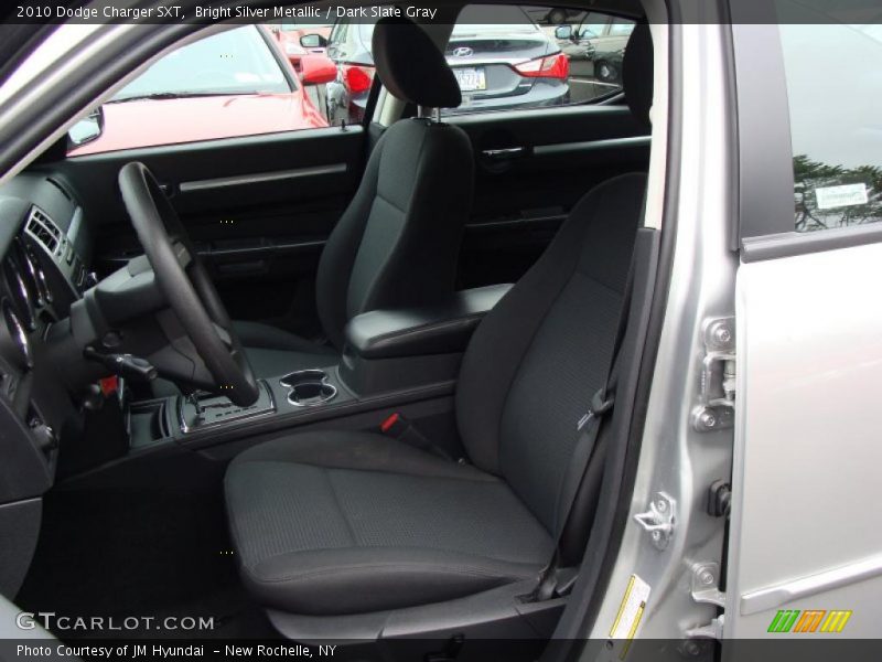 Bright Silver Metallic / Dark Slate Gray 2010 Dodge Charger SXT
