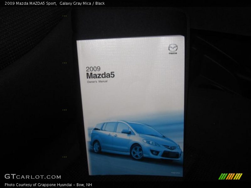 Galaxy Gray Mica / Black 2009 Mazda MAZDA5 Sport