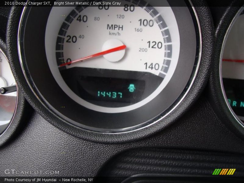 Bright Silver Metallic / Dark Slate Gray 2010 Dodge Charger SXT