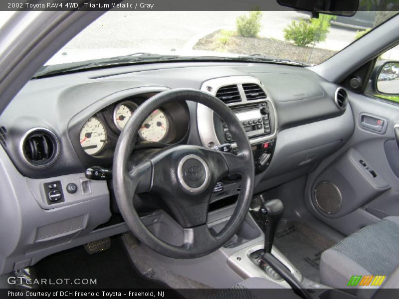 Titanium Metallic / Gray 2002 Toyota RAV4 4WD