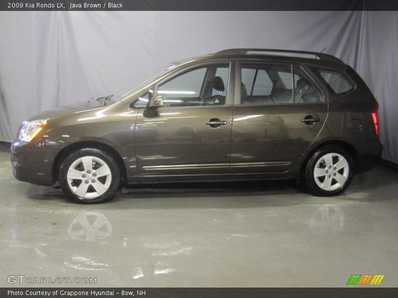 Java Brown / Black 2009 Kia Rondo LX