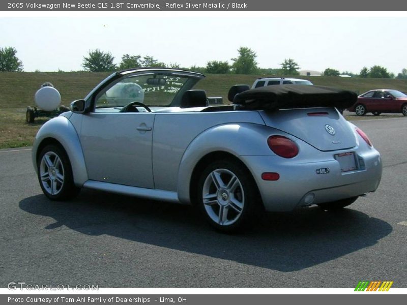 Reflex Silver Metallic / Black 2005 Volkswagen New Beetle GLS 1.8T Convertible